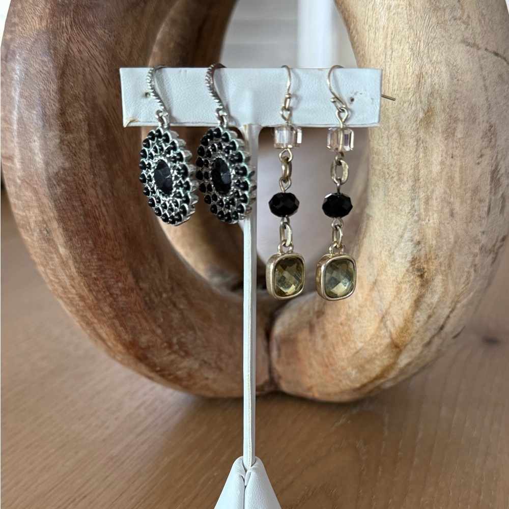 White House Black Market earrings (set of 2)